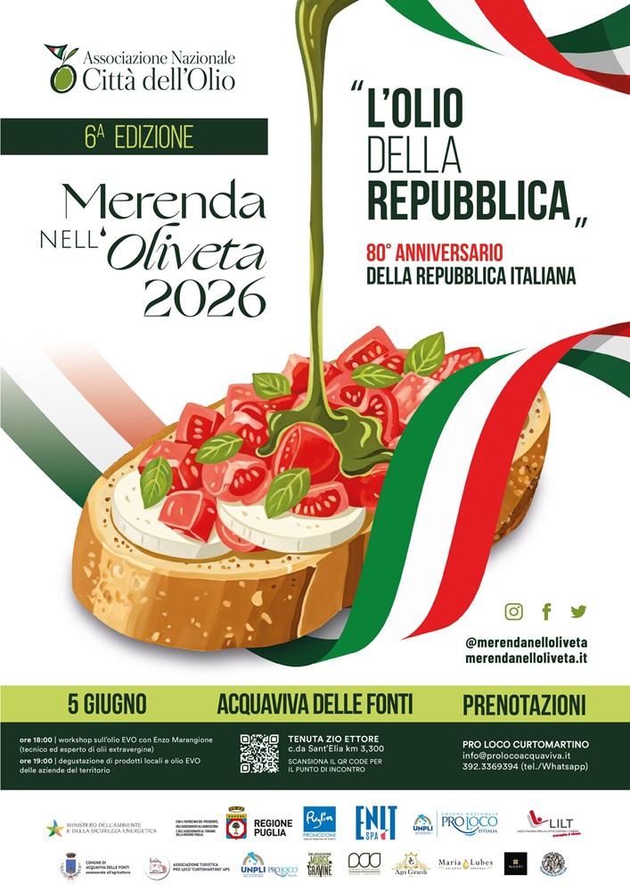 Merenda nell’Oliveta 2026 - Acquaviva delle Fonti