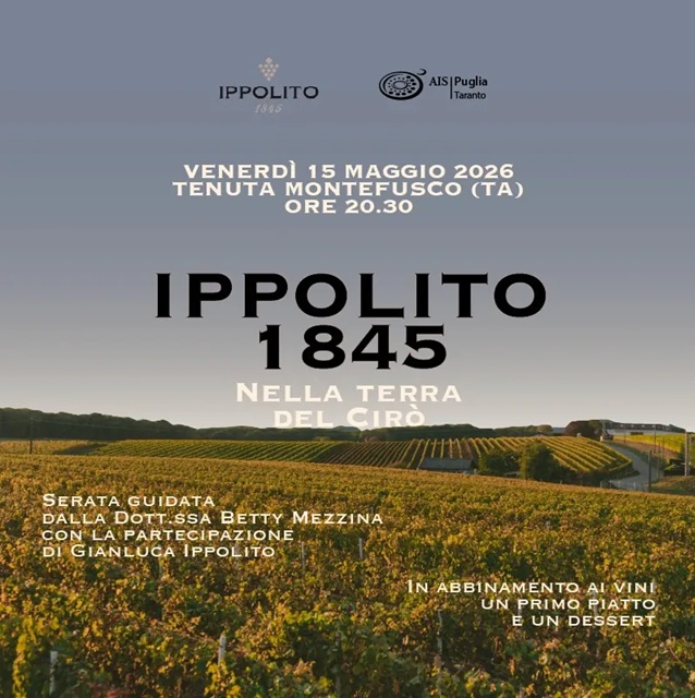 Ippolito 1845. Nella terra del Cirò