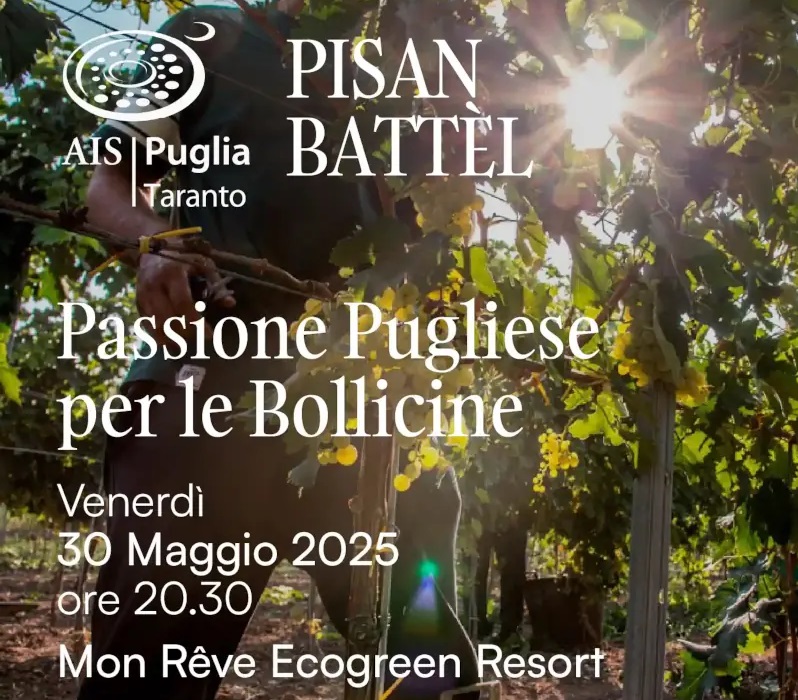Pisan-Battèl, passione pugliese per le bollicine