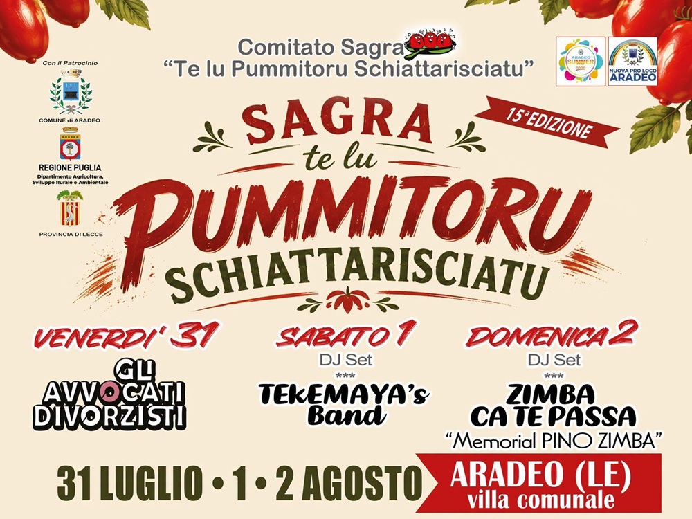 Sagra te lu Pummitoru Schiattarisciatu