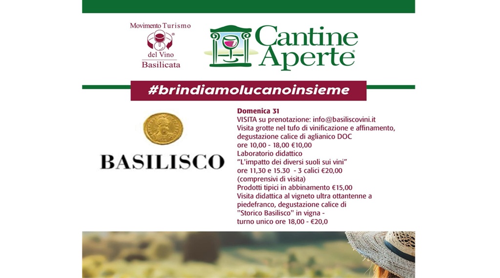 Cantine Aperte 2026 - Basilisco