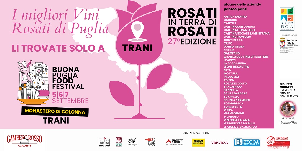 Rosati in Terra di Rosati - 2^ tappa: TRANI