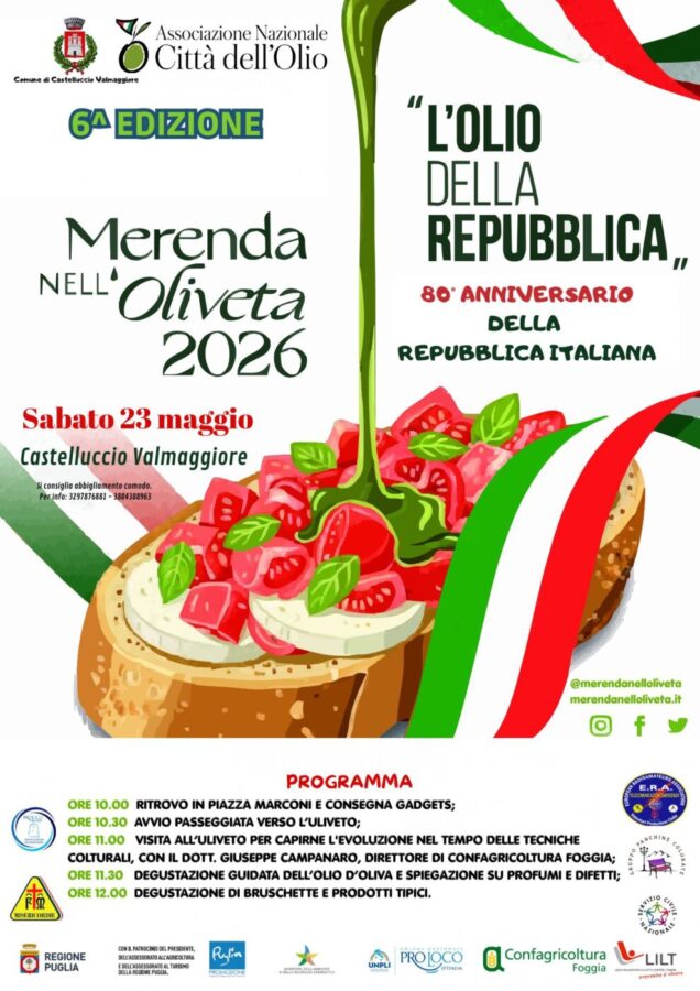 Merenda nell’Oliveta 2026 - Castelluccio Valmaggiore