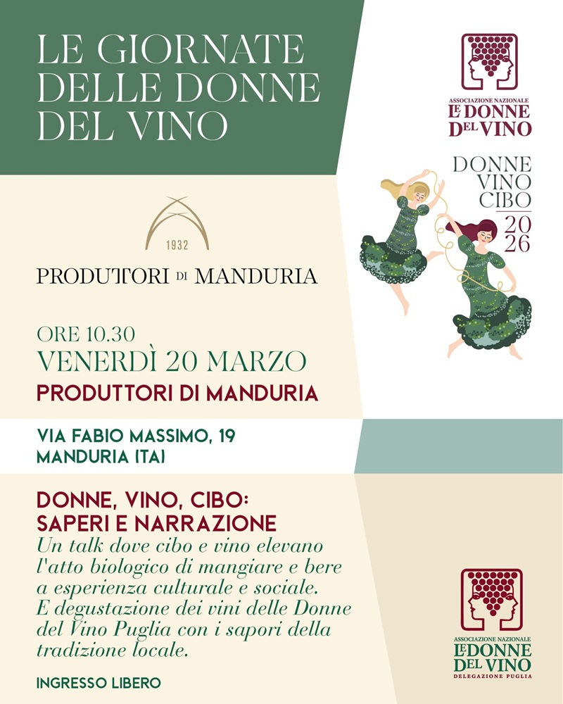 Le Giornate delle Donne del Vino - Produttori di Manduria
