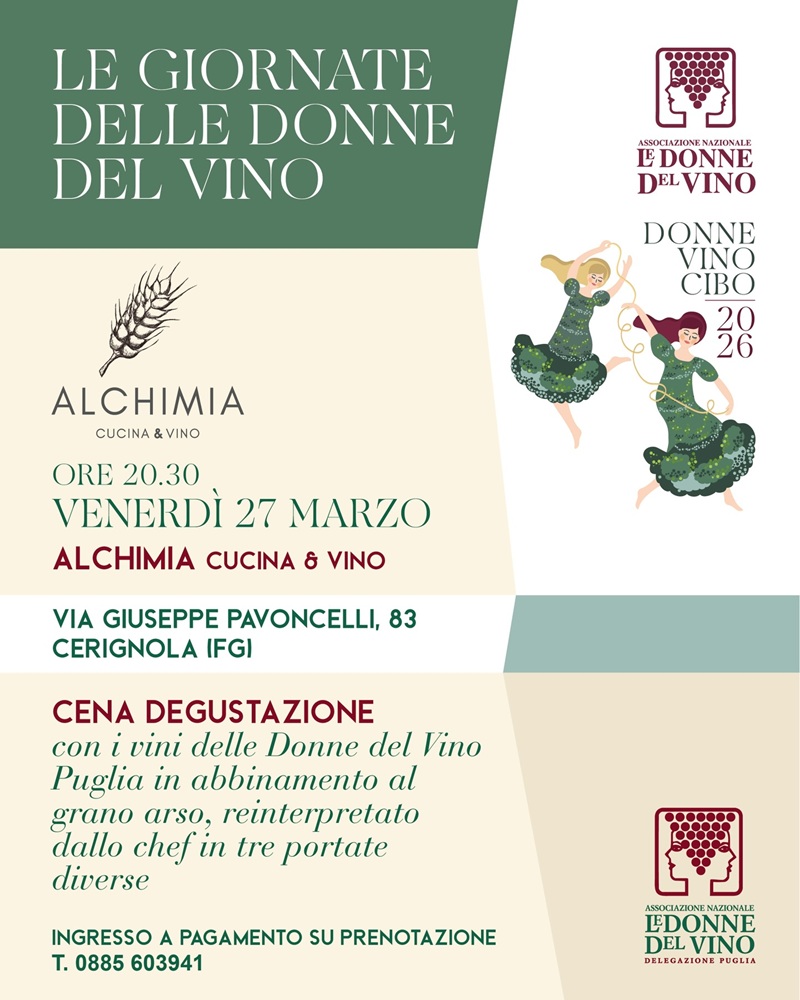 Le Giornate delle Donne del Vino - Alchimia