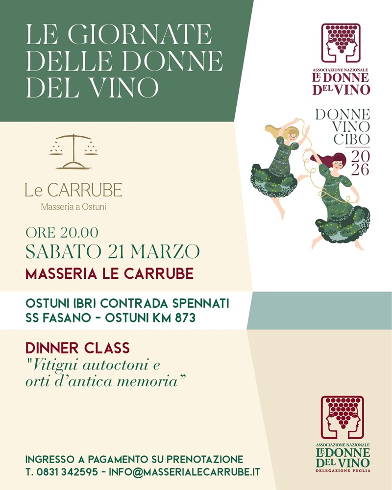 Le Giornate delle Donne del Vino - Masseria Le Carrube
