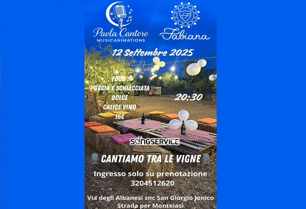 Cantiamo tra le vigne