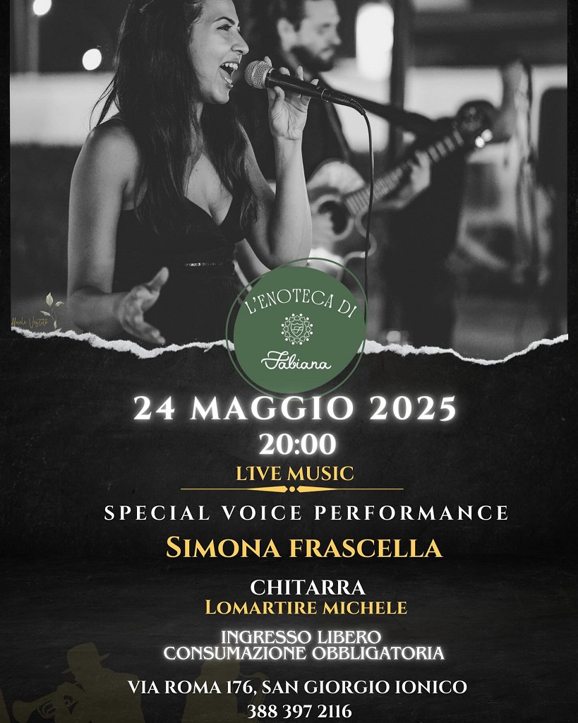 Live music all'Enoteca di Fabiana