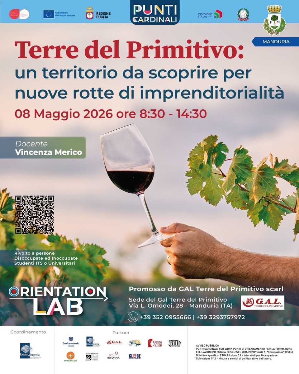 Terre del Primitivo: un territorio da scoprire