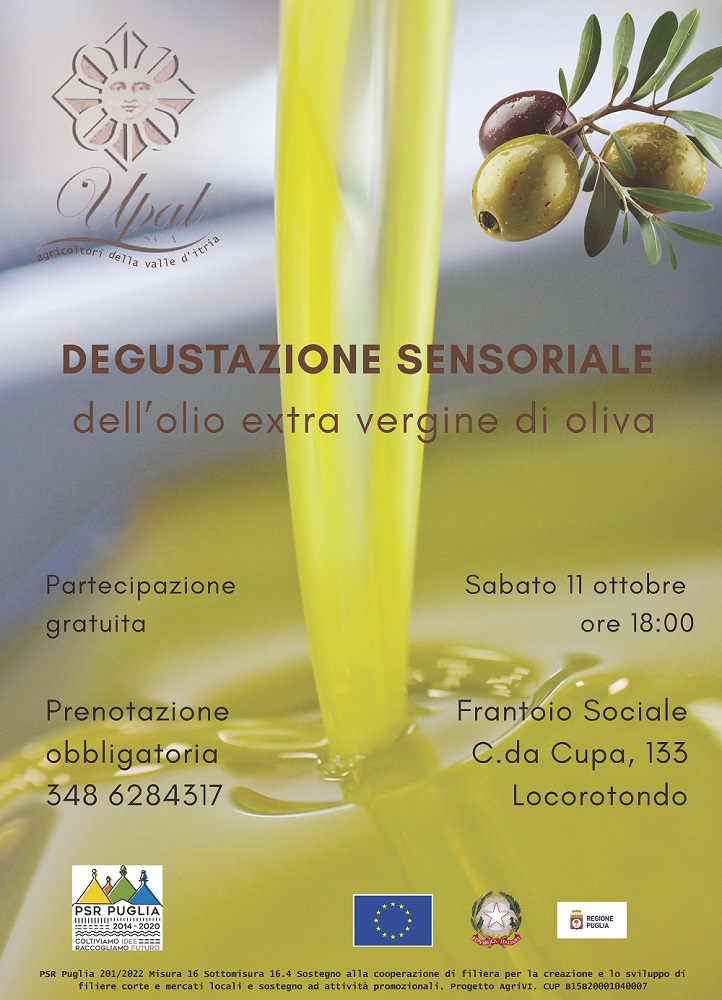 Degustazione sensoriale dell’Olio extra vergine di oliva