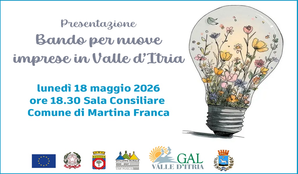 Start up della Valle d’Itria - Martina Franca