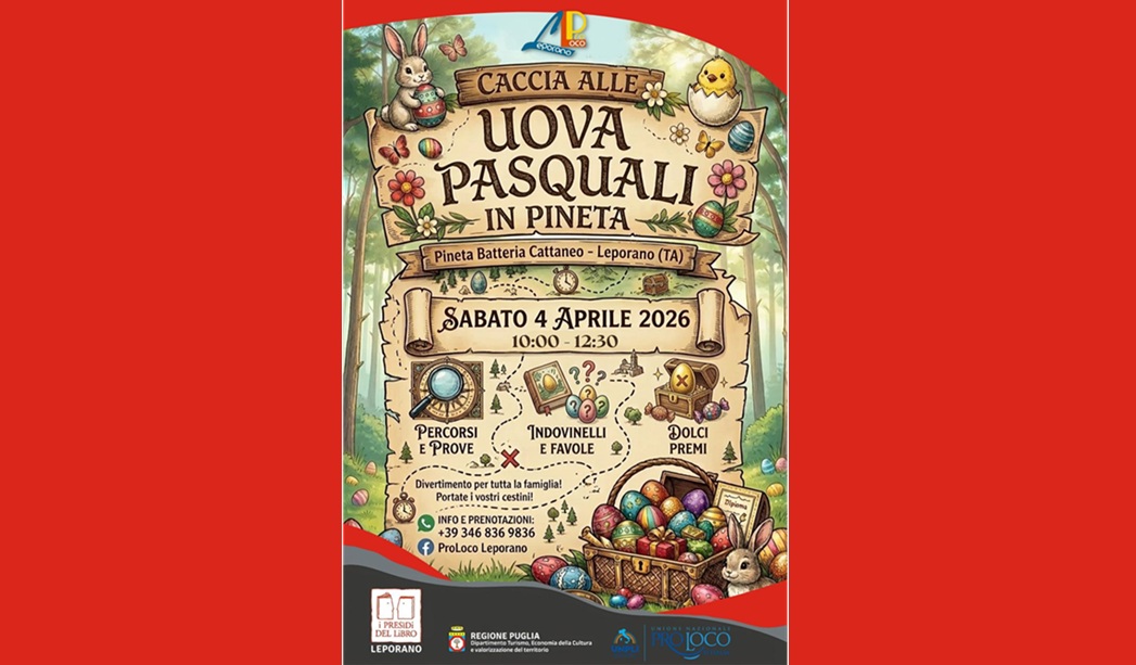 Caccia alle Uova Pasquali in Pineta