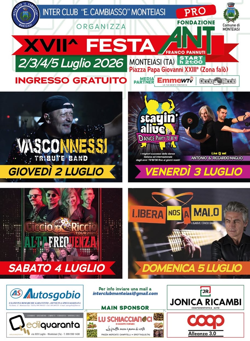 Festa pro fondazione ANT