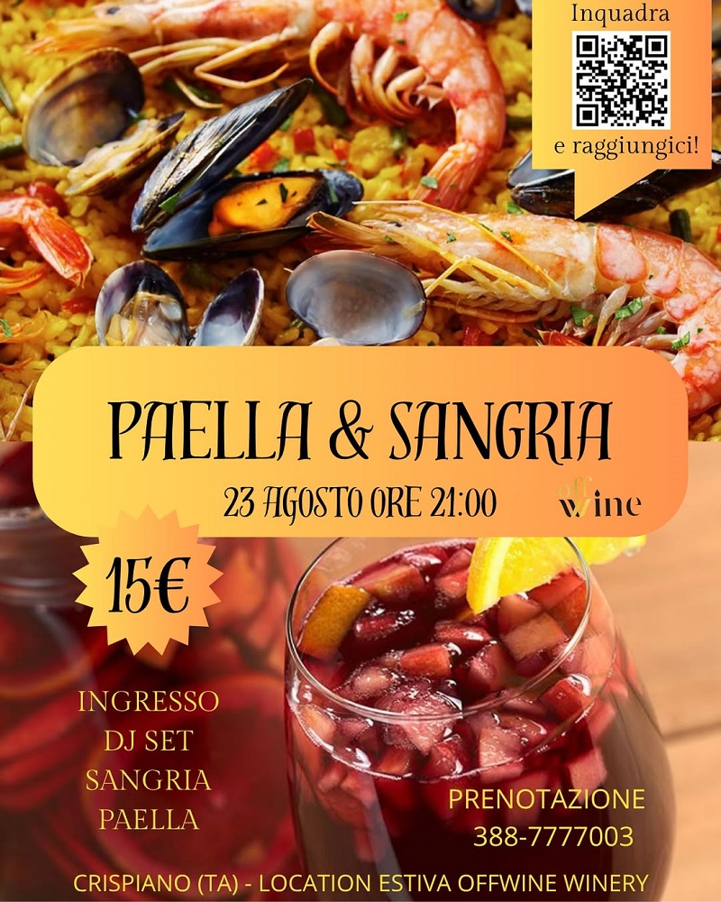 Paella & Sangria
