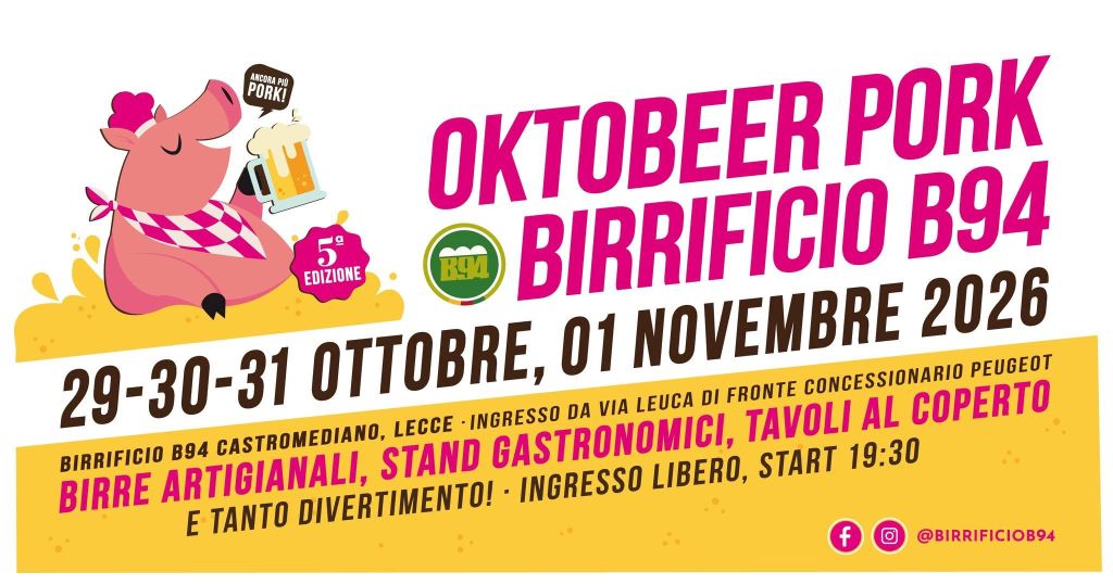 Oktobeer Pork. V edizione
