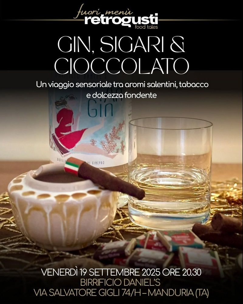 Gin, sigari e cioccolato