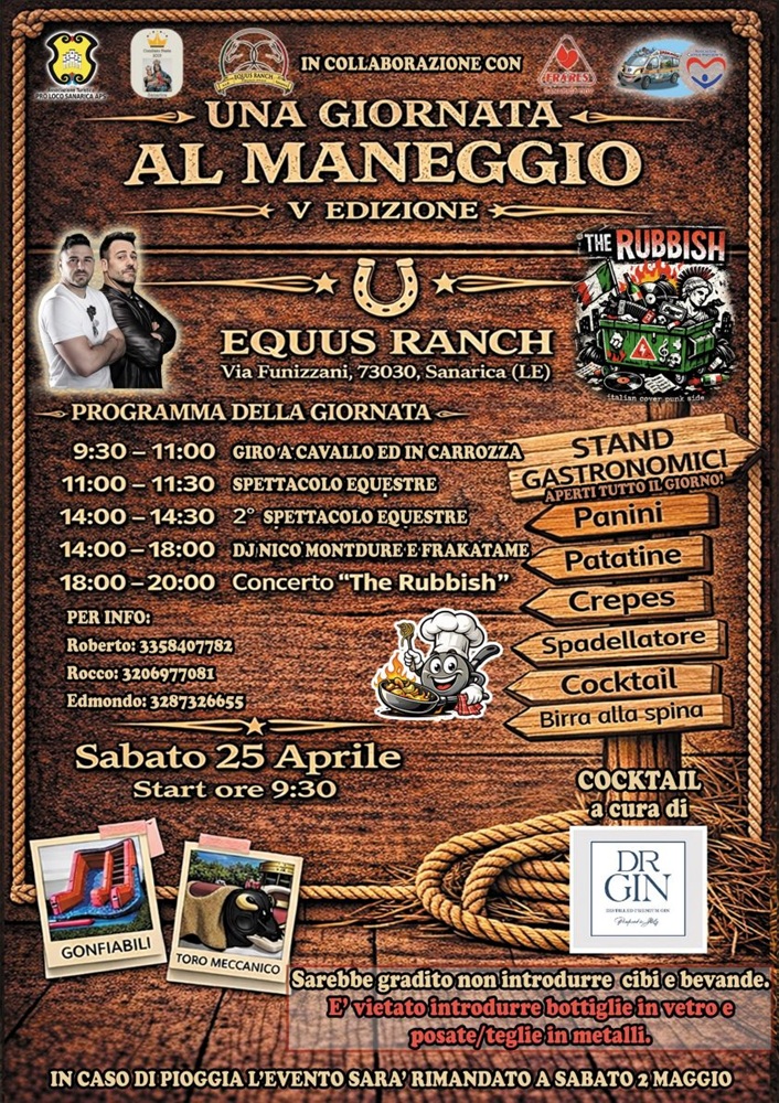 Una Giornata al Maneggio