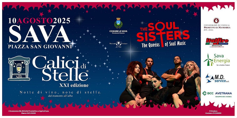 Calici di Stelle 2025 - Sava